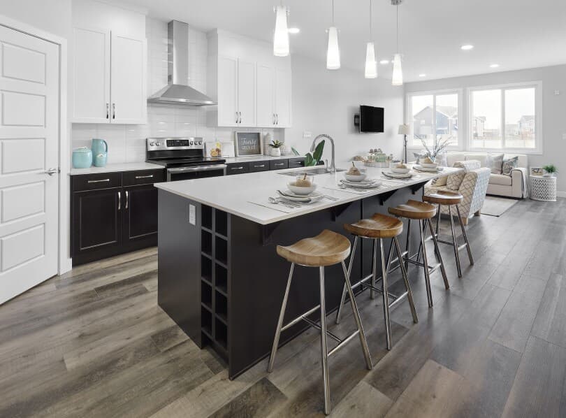 Kitchen in Pembina at The Orchards in Edmonton, AB by Brookfield Residential