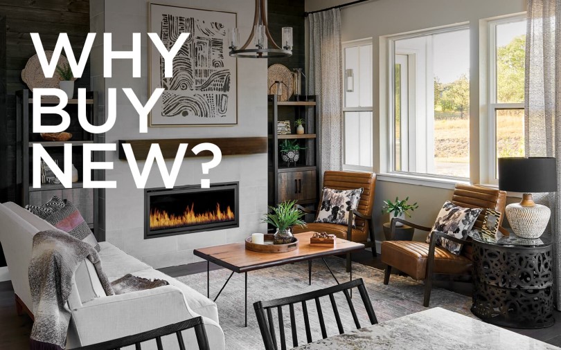 Why Buy New Snipe overlayed on a living room with a fireplace