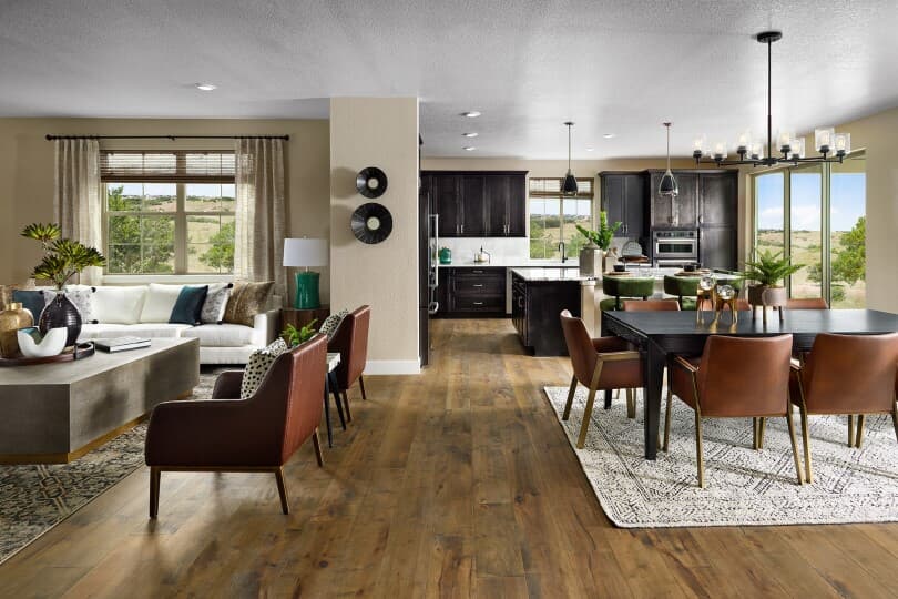 Interior view of Harvest 8 at Solterra by Brookfield Residential in Denver, CO