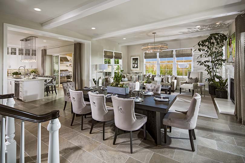 Gourmet Kitchen Beverly at Eastwood Village in irvine CA Brookfield Residential
