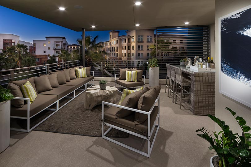 California Terrace at The Collection in Playa Vista CA Brookfield Residential