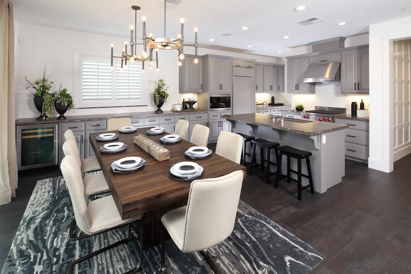 Dining Residence 2 Citrus at Emerson Ranch in Oakley CA Brookfield Residential