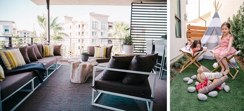 Outdoor spaces | The Collection in Playa Vista, CA | Brookfield Residential