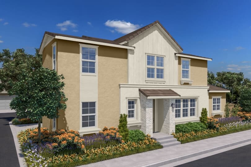 Poppy Exterior | New Haven in Ontario Ranch, California | Brookfield Residential 