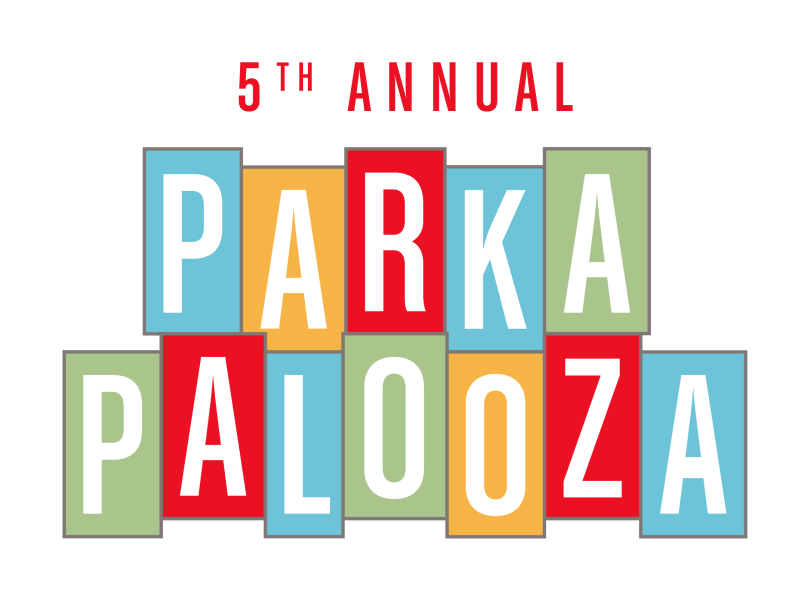 5th Annual Parkapalooza Logo in Austin, TX